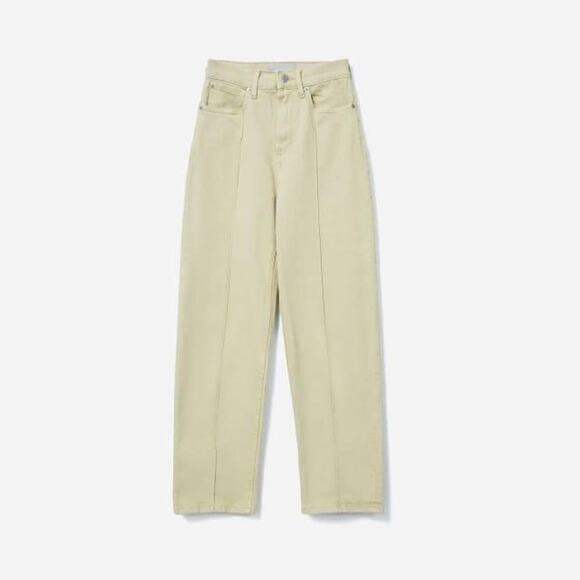 Everlane The Way High Jean Green Tea - Picture 1 of 8